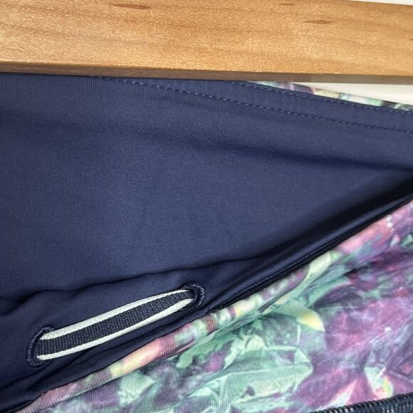 Lululemon Run Inspire Crop Iridescent Multi Womens Size 2 Capri Cropped Abstract - Picture 6 of 11